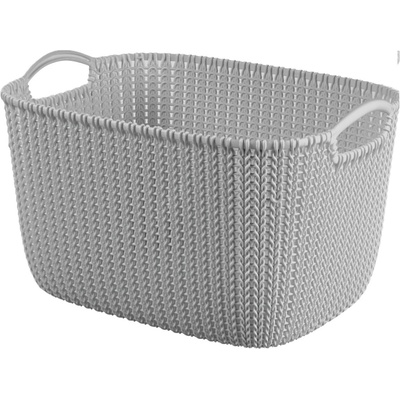 Curver KNIT 259500 Úložný košík 19 l sivý