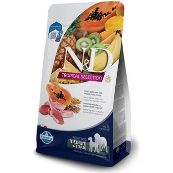 N&D Tropical Selection AG adult Medium & maxi Lamb 2 kg