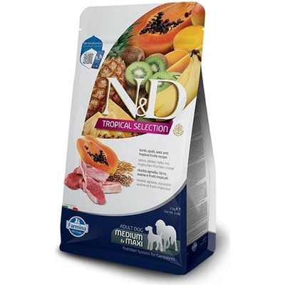 N&D Tropical Selection AG adult Medium & Maxi Lamb 2 kg