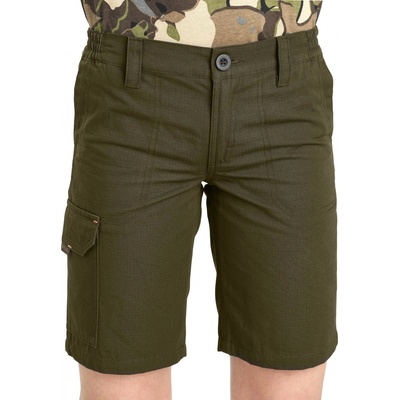 SOLOGNAC Dětské bermudy 500 zelená