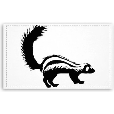 Fotoobraz 120x70 cm velký Skunk