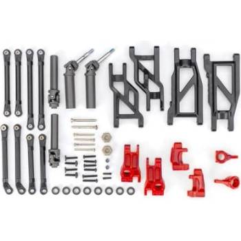 Traxxas комплект за преобразуване на шаси HD червен (за модели Rustler и Stampede)