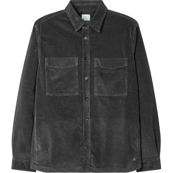 PS Paul Smith Men's Cord Pocket Overshirt - Grey 76