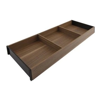 BLUM ZC7S650RH2 Ambia Line široký zásuvkový rámeček, délka 650mm, ořech Tennessee