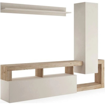 MC Akcent Lenor kašmír / světlý dub 753130K