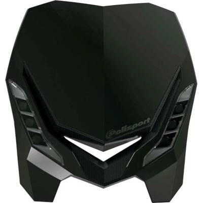 POLISPORT světlomet přední model E-BLAZE LED (žárovka LED) barva černá