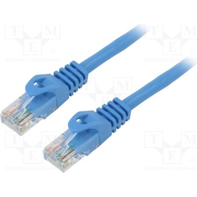 Lanberg PCU5-10CC-1000-B patch, CAT.5E, UTP, 10m, modrý