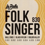 La Bella 830 Folksinger Найлонови струни за класическа китара