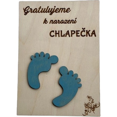 DCH Gratulujeme k narození - chlapeček