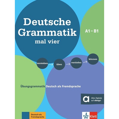 Deutsche Grammatik mal vier A1-B1 – Übungsgrammatik + MP3 allango.net