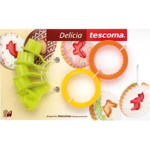 Tescoma Комплект форми за сладки Tescoma Delicia 6 броя, великденски (1004097)