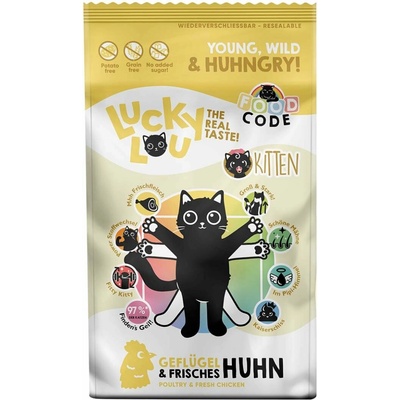 Lucky Lou Kitten drůbež a kuře 1,7 kg