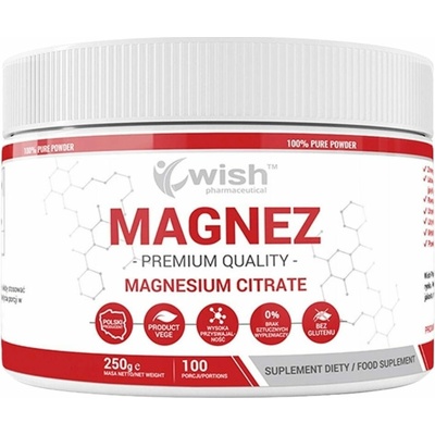 Wish Citrát horečnatý v prášku 250 g