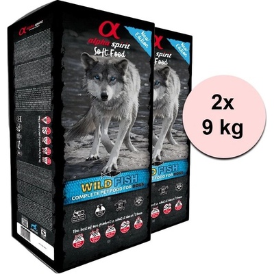 Alpha Spirit Wild Fish 2 x 9 kg