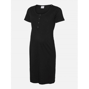 Mamalicious Фланелка Mamalicious Maternity Jersey Nightgown - Black