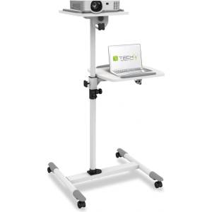 TECHLY универсална количка за лаптоп/проектор, бяла ICA-TB TPM-6 (TLY_309593)