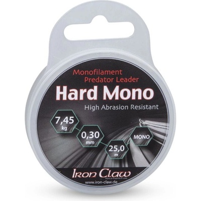 Iron Claw Hard Mono 25 m 0,5 mm