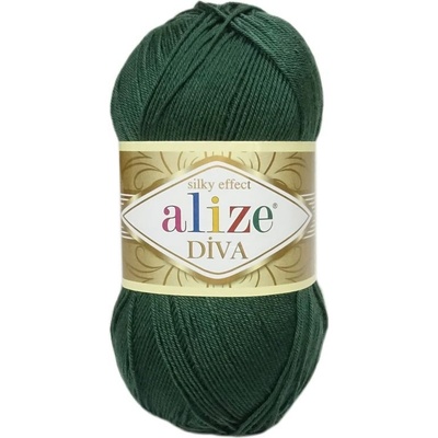 Alize Diva 131 tmavě zelená