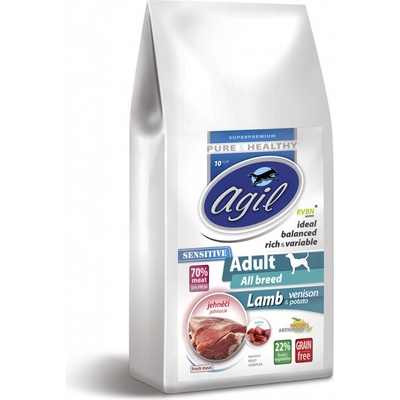 Agil Adult Sensitive Lamb & Rice 10 kg