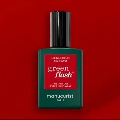 Manucurist Green Lak na nechty Red velvet 15 ml