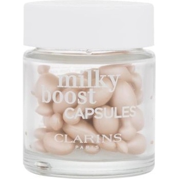 Clarins Milky Boost Capsules Rozjasňující make-up kapsle 01 30 x 0,2 ml