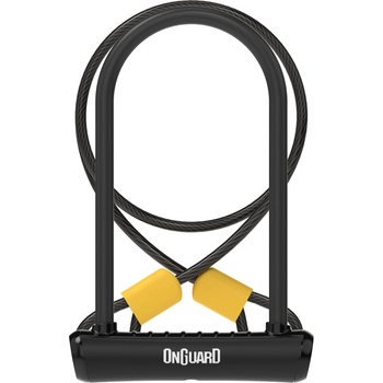 OnGuard Neon U-Lock + Cable - Black/Yellow
