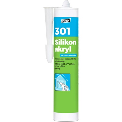 Perdix 301 Silikón akryl 300 ml biela