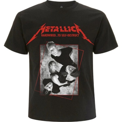Metal ROCK OFF Metallica Hardwired Band Concrete černá vícebarevná