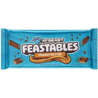 MrBeast mliečna s náplňou arašidovou 60 g