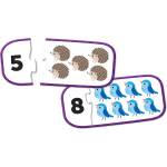 Learning Resources Детска игра Learning Resources - Карти-пъзел за броене, 15.2 x 7.6 cm (6616020016) - ozone