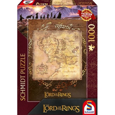 Schmidt Pán prsteňov Stredozem Herr der Ringe 1000 dielov