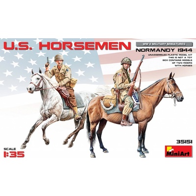 Miniart U.S. Horsemen. Normandy 1944 1:35