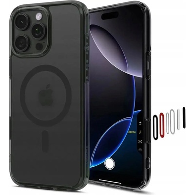 Spigen Калъф Spigen Ultra Hybrid iPhone 16 Pro - черен (8809971233705)