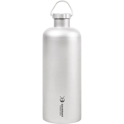 SilverAnt Titánová fľaša s pútkom na viečku 600 ml (SATILA600PT)
