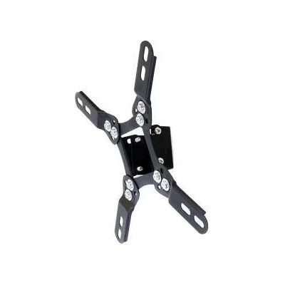 Gembird Стойка за телевизор gembird, от 13 до 42 инча, накланяне до 15 градуса, до 10 кг натоварване, Стомана, Черен, wm-42t-01