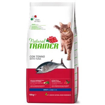 Image 1 of Natural Trainer adult with tuna - храна за котки, над 1 година, с риба тон - 10 кг, Италия - 924699