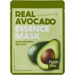 Farmstay Real Avocado Essence Mask - Подхранваща и успокояваща маска с авокадо 1бр/23мл