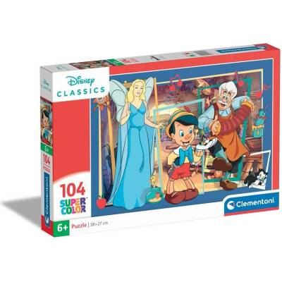 Clementoni 104ч. Пъзел Pinocchio (1010311F)