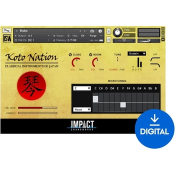 Impact Soundworks Koto Nation: Classical Instruments of Japan (Дигитален продукт)