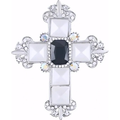 Gaira brož kříž 3342 stříbrná