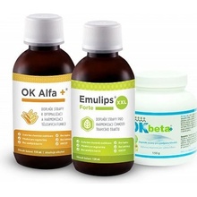 OKG Absorb Pack Ok Alfa+ Emulips Forte xxl Ok Beta+ 150 g 115 ml 120 ml