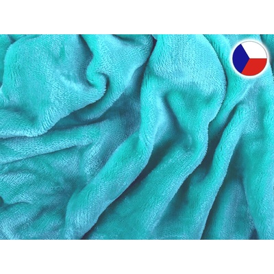 Svitap Sleep Well Prostěradlo mikroflanel tyrkys 90x200