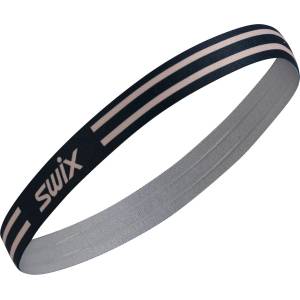 Swix Лента за глава Swix Vantage Elastic Hairbands 2-Pack Headband - Dark Navy / Peach Whip - размер One Size (904-6243-0211)