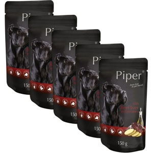 Dolina Noteci Капсула Piper Adult с говежди черен дроб и картофи 5 x 150 г