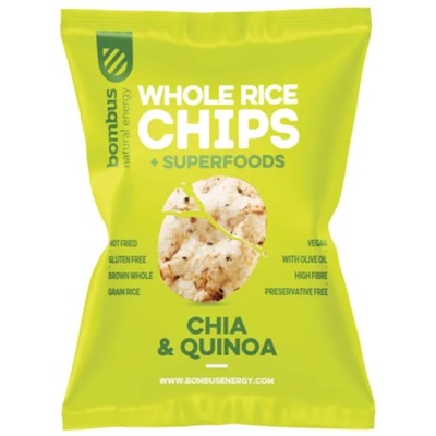 bombus Rice Chips Chia and Quinoa