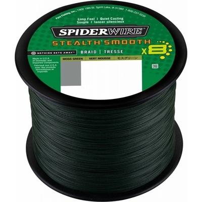 SPIDERWIRE šnúra Stealth Smooth 8 Zelená 2000m 0,07mm 6kg