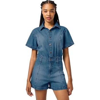 WRANGLER Denim short sleeve romper - Blue (Urban Echo)