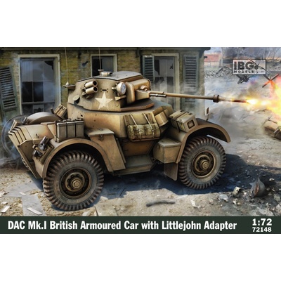 IBG DAC DAC Mk.I British Armoured Car with Littlejohn adapter 1:72