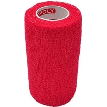 CoPoly Obinadlo elast. 10 cm x 4,6 m červená