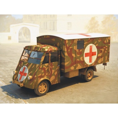 ICM Lastkraftwagen 3.5 t AHN with Shelter WWII German Ambulance Truck 1:35